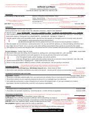 Free and premium resume templates and cover letter examples give you the ability to shine in any application process and relieve you of the stress of building a resume or cover letter from scratch. Ba101 Mccombs Bba Resume Example Lawrence Larry Longhorn Larry Longhorn Bba11 Mccombs Utexas Edu 805 Saint Cloud Road Apt 101 Austin Tx 78712 512 Course Hero