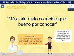 Pin De Cie Uma Universidad De Malaga En Tapas Ele Refranes Frases Hechas Ortografia