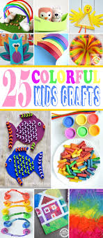 Our world is so exciting that every its particle may cause our curiosity and desire to explore it. 25 Colorful Kids Craft Ideas