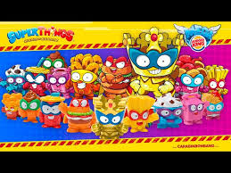 Le migliori offerte per mister king superzings serie 3 ultrararo mr. Superzings Mega Burgerking Series 1 Giant Superthings By Cara Bin Bon Band Youtube