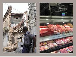 La Habana 1935 aprox .Vista desde la terraza de El Dorado y vista de las  terrazas de El Saratoga ( entre el Paseo del Padro y Dragones ) Nota: Los  aires libres,