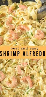 Watch how to make creamy shrimp pasta recipe creamy shrimp pasta reminds me of my favorite dish at olive garden with plump juicy shrimp and the easiest alfredo sauce. Try This Best Olive Garden Shrimp Alfredo Homemade Alfredo Sauce Shrimp Fettuccine Homemade Alfredo