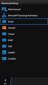 How To Set Up Gmail On Your Blackberry 10 Device Using Imap Caldav And Carddav Crackberry