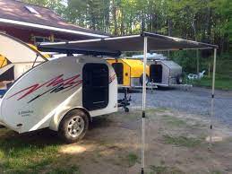 Little Guy 5 Wide With Roof Racks And Awning Teardrop Trailer Camper Teardrop Camping