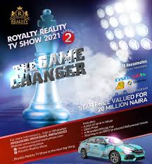 With much of the country in lockdown due to the coronavirus, reality televisions shows have been holding their finales virtually. Wow With 20m Up For Grabs Registration Begins For Royalty Reality Tv Show Season 2 Themed The Game Changer Welcome To Alexreports