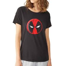 Support us by sharing the content, upvoting wallpapers on the page or sending your own. Deadpool Face Logo Women S T Shirt Blackswhite