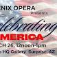 Lunchtime Theater | Phoenix Opera, Celebrating America event image