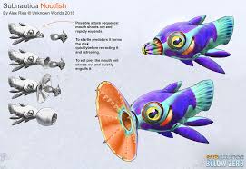 Noot Fish Subnautica Creatures Sea Creatures Art Subnautica Concept Art