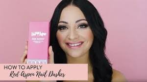 How To Apply Red Aspen Nail Dashes Youtube See the best & latest red aspen nails promo code on iscoupon.com.