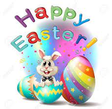 Hello everyone, first we wish you happy easter 2021 to all my site visitors in the world. Illustration Of A Happy Easter Poster On A White Background Royalty Free Cliparts Vectors And Stock Illustration Image 17897463