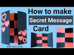 I appreciate your instructions and would also love a tutorial on how to make the secret window. Secret Message Card Secret Fold Card Friendship Day Card Birthday Gift Card Youtube