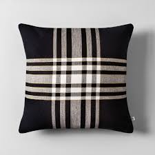 Black And White Plaid Pillows Hearth Hand Magnolia Chip Joanna Gaines Collection 2018 Plaid Throw Pillows Black Plaid Pillows Hearth Hand With Magnolia