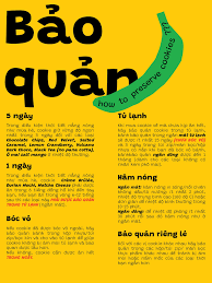 CÁCH BẢO QUẢN BÁNH COOKIE (How to preserve cookies?) <English below> Vì mùa hè đã đến, nhiệt độ trong không khí cũng tăng cao và một vài nơi đã có mưa, không