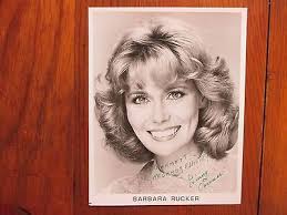BARBARA RUCKER("As the World Turns/Texas")2 -Signed 8 X 10 Black & White  Photos