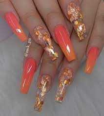 Nails Ideas Nails Simple Nails Fall Nail Quotes Nails Diy Brown Nails Pinterest Nails Nail Ti Fall Acrylic Nails Best Acrylic Nails Coffin Nails Designs