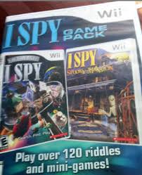 Macaroni Tech The I Spy Two Game Pack For Wii A Review Of The Wii Game Pack From Scholastic And Nintendo For Your Kid Wii Games Mini Games Preschool Games