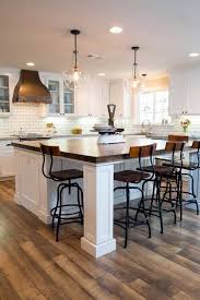 19 Neat Useful Kitchen Isles Designs With Seating Options Included Kitchen Island Designs With Seating Kitchen Island Design Kitchen Design