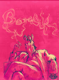 Old Fanart Of Bojack Horseman If He Was In Hotline Miami Bojack Horseman Horseman Art
