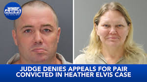 Judge denies appeal for pair convicted in Heather Elvis case