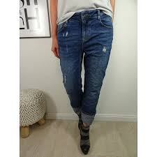 Ebay ich verkaufe hier eine boyfriendjeans von zara mit perlen und rissen an den knien in größe 38. Buena Vista Filippa Stretch Denim Loose Fit Damen Jeans Hose Boyfri