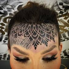 Image result for forehead tattoo