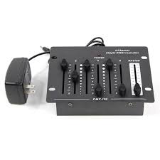 Dmx controller, worldlite 192ch dmx console, premium dmx512 lighting controller for stage & dj lighting, easy light console for moving head light, led par light, party lights and disco lights. Simple 6 Channel Dmx Controller