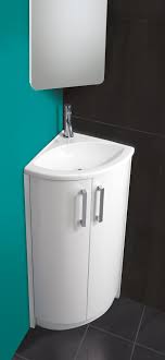 wave corner basin & vanity unit