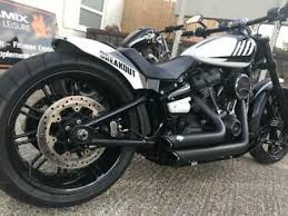 Allow us to help you personalize your motorcycle, car, truck, boat, razor, quad, bicycle, or any other toy by utilizing our services to represent the breadth of your individuality in the form of an impressive finished product. Harley Davidson 2018 Harley Davidson Softail Breakout 114 Custom Paint Job Stage 2 Tuned Gebrauchtmotorrad