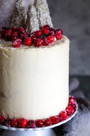 It only calls for a few ingredients and it's the perfect blend of sweet and tangy cranberries. Cranberry Christmas Cake The Seaside Baker