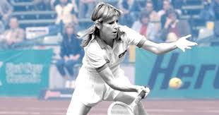 Tennis channel looks back at recent battles between different eras and generations. On This Day Chris Evert Double Bagel Martina Navratilova Tennis Majors