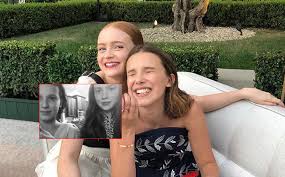 Millie bobby brown bobby brown stranger things stranger things kids enola holmes brown outfit celebs celebrities jennifer aniston veronica. Stranger Things Fame Millie Bobby Brown Aka Eleven Sadie Sink Aka Max Singing You Re Gonna Miss Me When I M Gone Will Make You Miss Your Bff So Bad