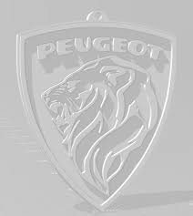 More images for peugeot logo » Download Stl File Llavero De Peugeot Logo Viejo Peugeot Keychain Old Logo 3d Printing Object Cults