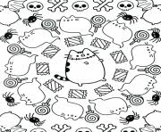 If the 'download' 'print' buttons don't work, reload this page by f5 or command+r. Pusheen Coloring Pages To Print Pusheen Printable