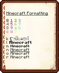 The best monogram fonts will help you give your identity a unique look and feel. Formatting Codes Minecraft Wiki