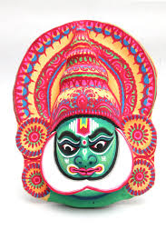Kathakali Dance Mask Of Kerala Handcraft Wooden Crafts Crafts