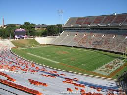 clemson memorial stadium view from section ut vivid seats