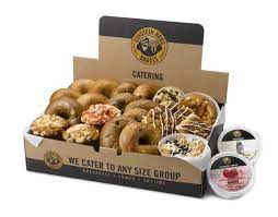Bagels And Sweets Nosh Box Catering Group Breakfast Office Catering