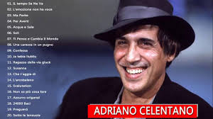 Col bianco tuo candor neve sai dar la gioia ad ogni cuor. Le 50 Migliori Canzoni Di Adriano Celentano Adriano Celentano Greates Canzoni Musica Cantanti Famosi
