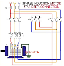Star Delta Connection Of A Three Phase Induction Motor Save Share And Please Follow Us Delta Connection Electrical Circuit Diagram Electrical Diagram