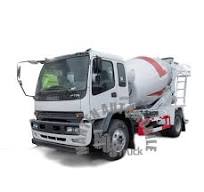Isuzu Ftr 150kw 4X2 6wheels 6cbm Concrete Mixer Truck for Sale