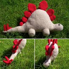 My newest #stegosaurus is now available for presale at my website store as a card stock print (choose your size!) Beautiful Skills Crochet Knitting Quilting Hello Stegosaurus Free Pattern