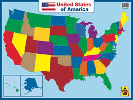 The united states's landscape is one of the most varied among those of the world's nations. Uncle Wu Wall United State Map Poster For Kids Learning Usa Etsy