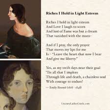 No Coward Soul Is Mine 5 Poems By Emily Bronte Literaryladiesguide Emily Bronte Poems The Book Thief