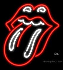 Rolling Stones Lips And Tongue Neon Signs Neon Signs Rolling Stones Logo Neon Lips