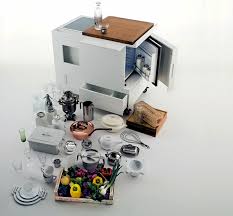 The faucet seemed heavy and a bit too realistic. Space Saving Mini Kitchen The Single Kitchen By Boffi Interior Design Ideas Ofdesign