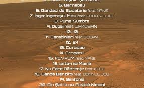 Satra B E N Z Tracklist O S O D 2 Muzica Hiphop Rap Hiphoplive