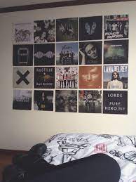 Maybe you would like to learn more about one of these? I Tried To Make A Cool Wall Collage Like Those Ones That People Made With Vinyls But I Couldn T Find Them Music Bedroom Music Inspired Bedroom Music Room Decor