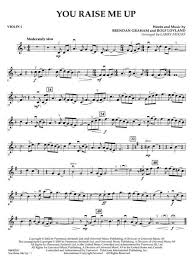You Raise Me Up Sheetmusicplus Com Violin Sheet Music Sheet Music Violin Music