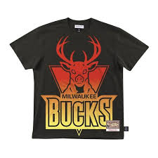 Shop the official bucks online store for milwaukee bucks gear for men, women and kids. Mitchell Ness Nba Milwaukee Bucks T Shirt Sstebw19142 Mbublck Kicksdistrict De