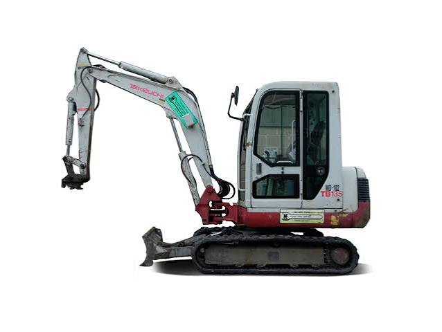 Takeuchi TB135 Mini Excavator